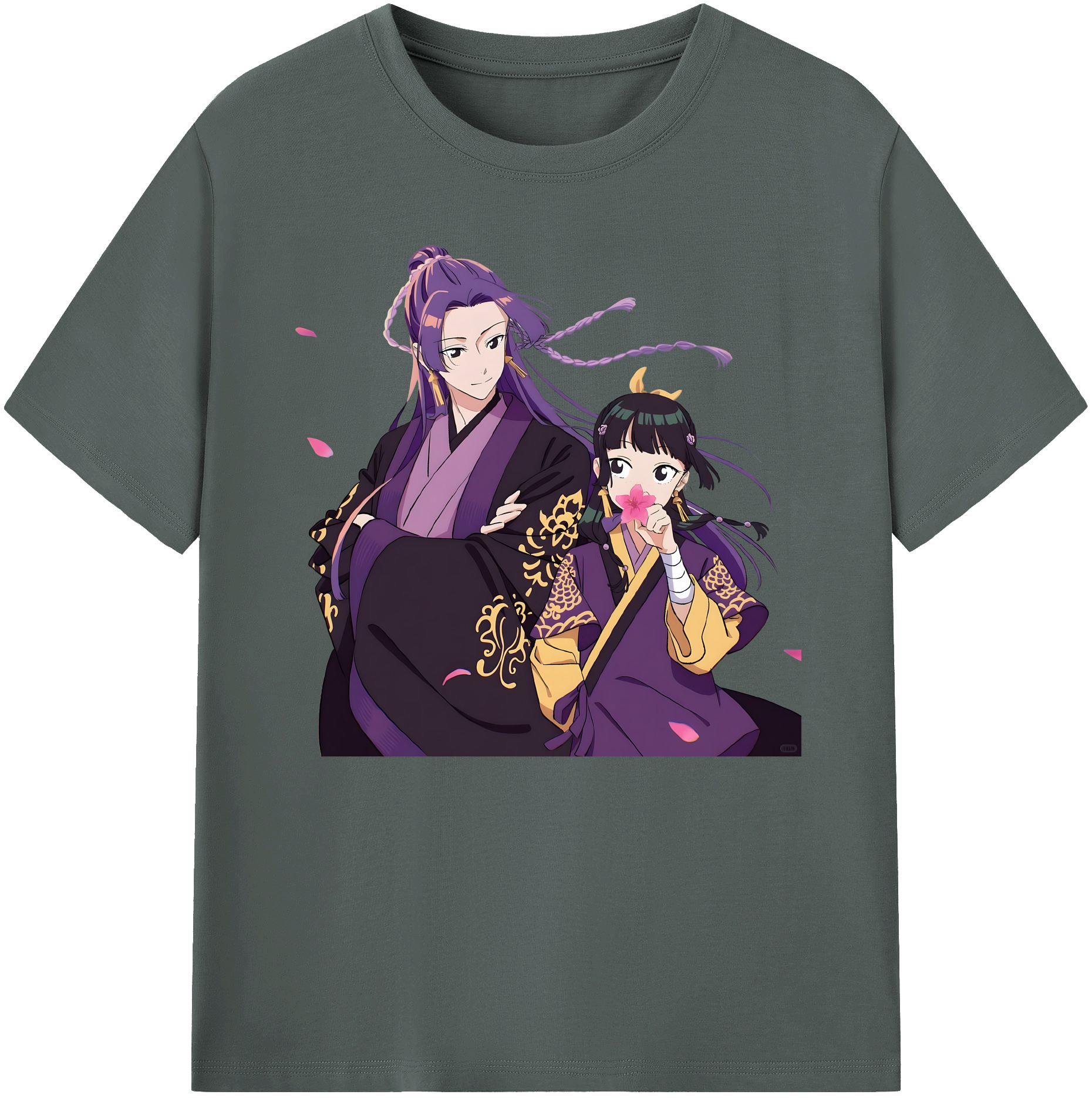 （画像用） 薬屋のひとりごと The Apothecary Diaries 綿100％ メンズ半袖Tシャツ｜肌触りやわらか＆通気性